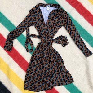 Diane Von Furstenberg Silk Wrap Dress